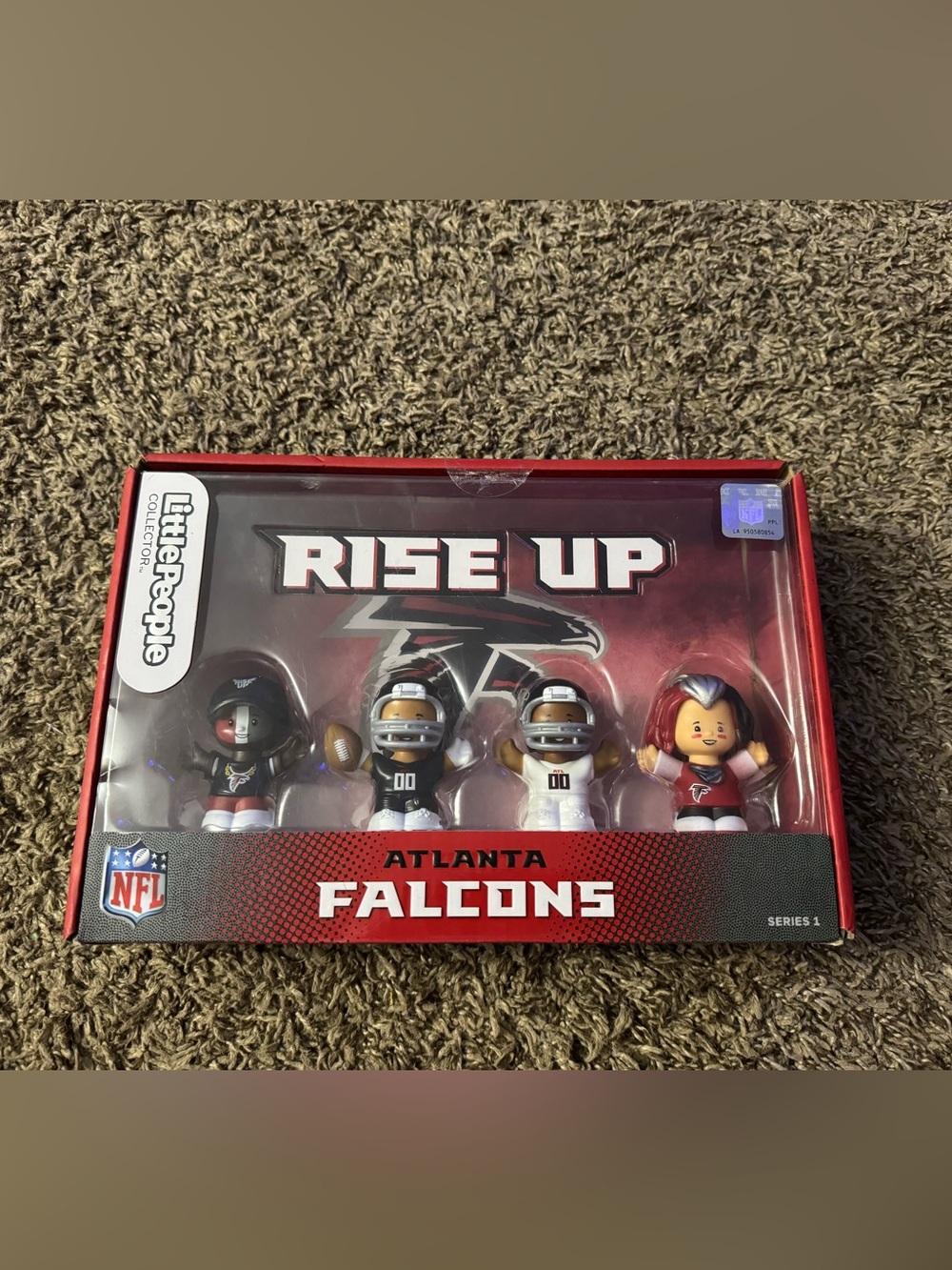 Little People Rise Up Atlanta Falcons Figure Set - Red